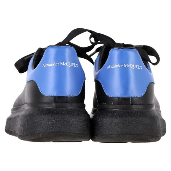 Alexander McQueen Oversized Sneakers in Black Leather
